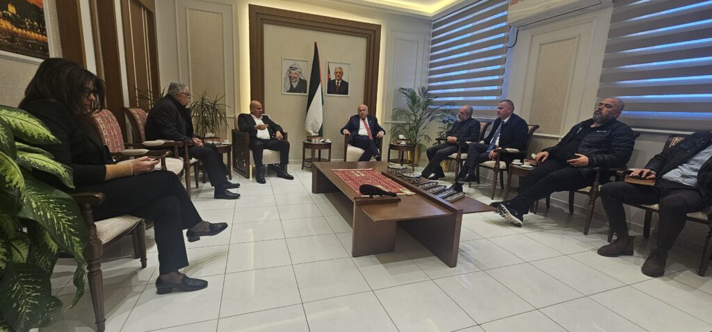 استلام الإدارة الجديدة للمجلس التنسيقي لمؤسسات القطاع الخاص الفلسطيني